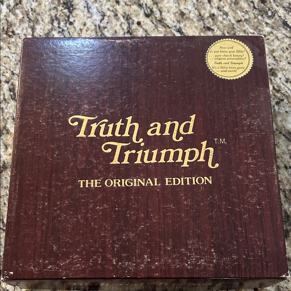 Truth and Triumph Board Game - Brown Edition